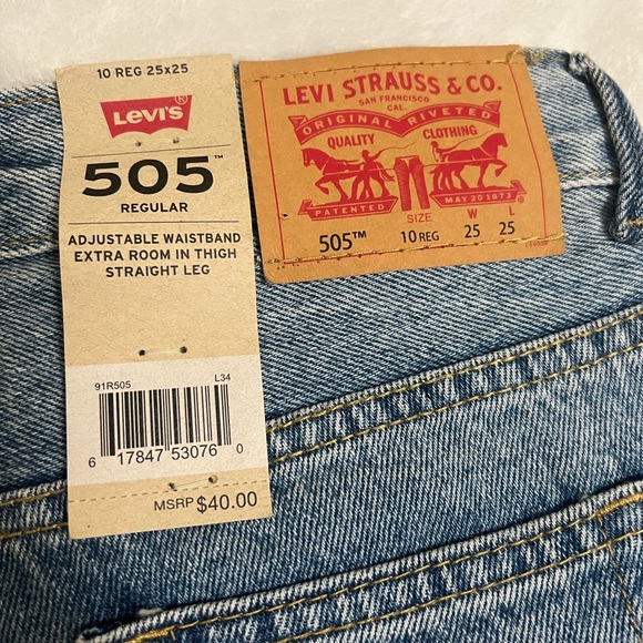 Levi’s 505 Vintage Straight Leg - Picture 8 of 8